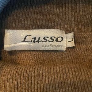 Cashmere Turtleneck Dolman Sleeve Sweater Size L